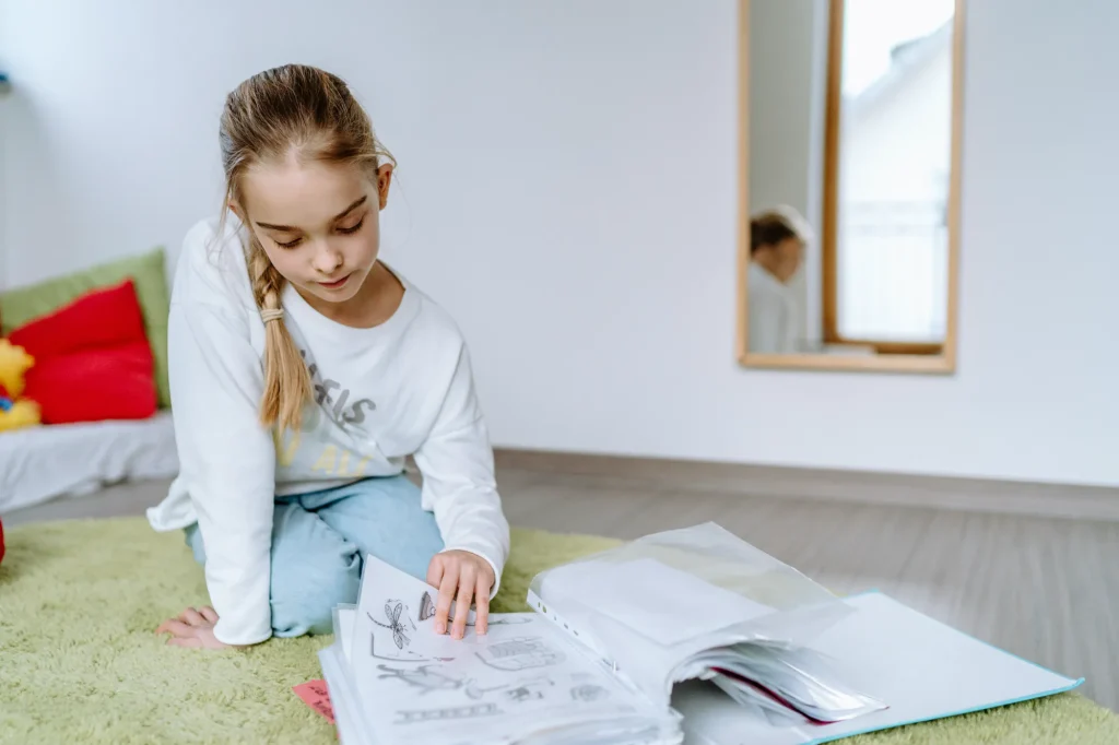 Leseunterstützung bei Kindern